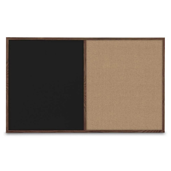 Sliding Door Indoor Enclosed Corkboard, 3